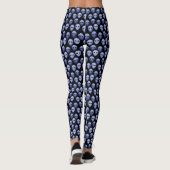 Leggings Visages Aliens bleus (Dos)
