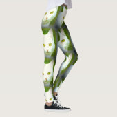 Leggings visages blancs de chat (Droite)