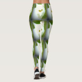 Leggings visages blancs de chat (Dos)