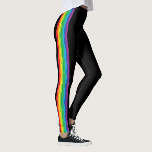 Leggings « Visibilité » – Un motif de fierté abstrait #1