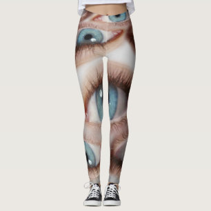Leggings Vision psychédélique : illusion de l'oeil Abstrait