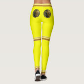 Leggings Visitation à Dawn Jesus frappe sur une porte rusti (Dos)