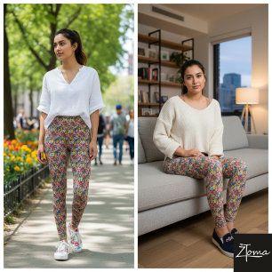 Leggings vitrail cassé