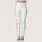 Leggings Viva Magenta Bright White Stars (Devant)