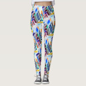 Leggings ¡Vive Porto Rico ! (Devant)