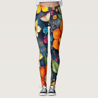 Leggings Vivid Bloom