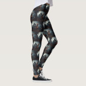 Leggings Vizsla Halloween effrayant (Droite)