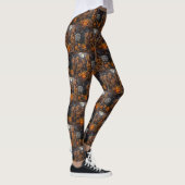 Leggings Vizsla Halloween Épouvantable (Droite)