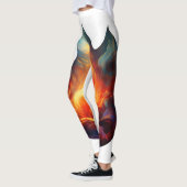 Leggings - Vlammen artwork (Links)