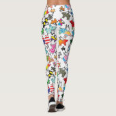 Leggings vliegende varkens (Achterkant)