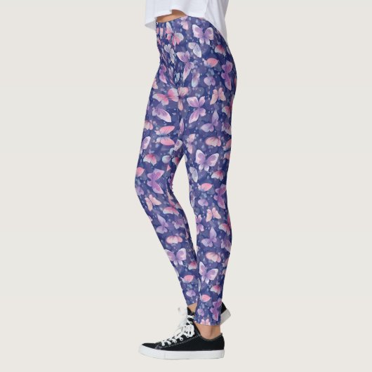 Leggings vlinderpatroon#1 (Links)