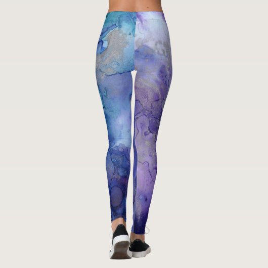 Leggings Voie Lactée Bleue (Dos)