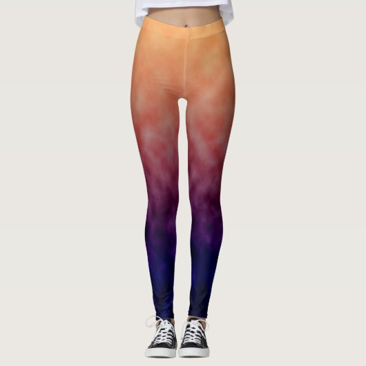 Leggings Voile de braise (Devant)
