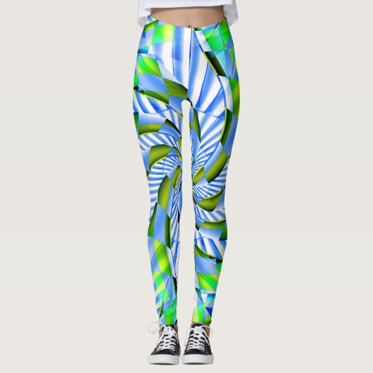 Leggings Voile sur mer.... (Devant)