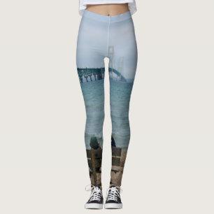 Leggings Voir le pont Mackinac