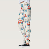Leggings voitures à plat (Gauche)