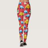 Leggings Voitures de caricature (Dos)