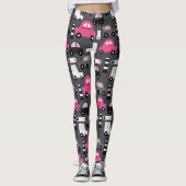 Leggings voitures de jouets (Devant)