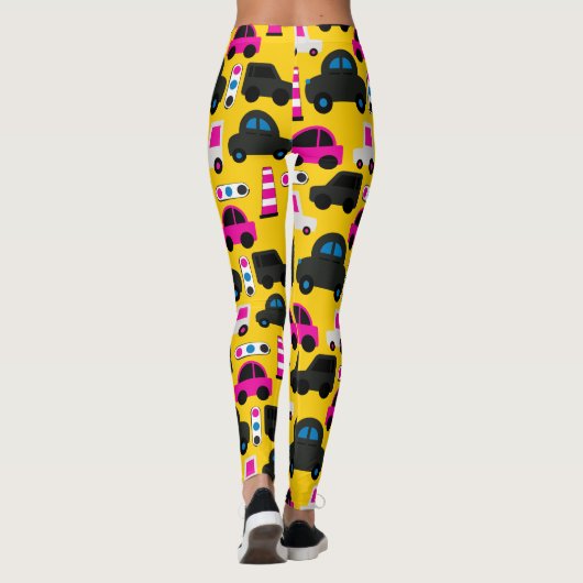 Leggings Voitures modernes (Dos)