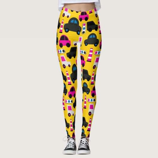 Leggings Voitures modernes (Devant)