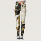 Leggings VOL AMOUR PHOENIX, Plumes, Coeurs Saint-Valentin (Devant)