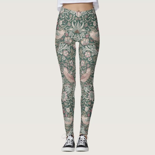 Leggings Voleur de fraises, William Morris (Devant)