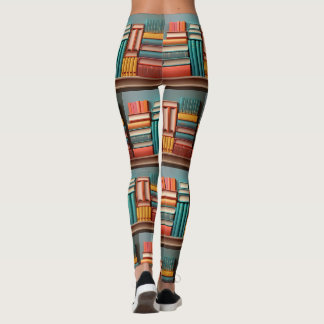 Leggings Volumes de romans de bibliothèque