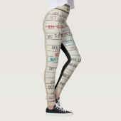 Leggings voor afdrukbare bibliotheekkaarten (Rechts)