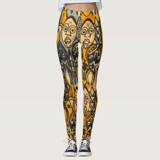 Leggings voor Afrikaanse afdrukken