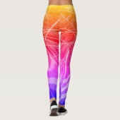 Leggings voor Amerikaanse vlag- en Fireworks-Ipane (Achterkant)