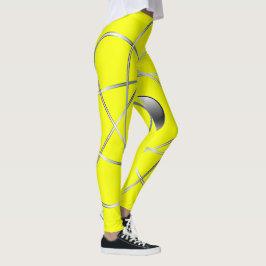 Leggings voor atoomgeel