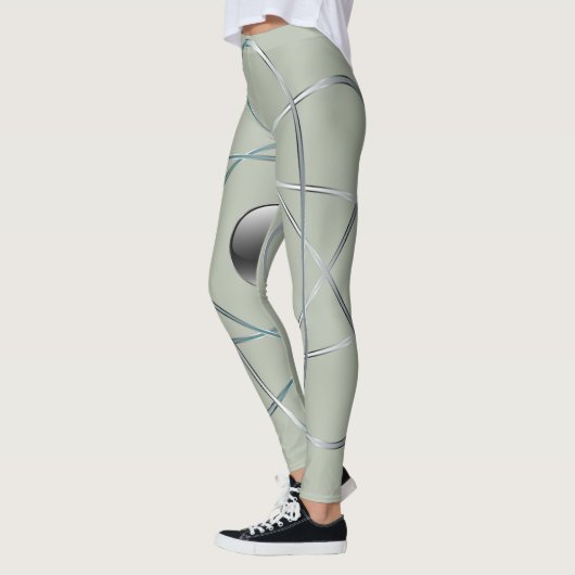 Leggings voor atoomgrijs (Links)