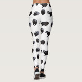 Leggings voor Badger Frenzy (kies kleur) (Achterkant)