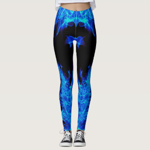 Leggings voor blauw vlamvuur