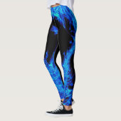 Leggings voor blauw vlamvuur (Links)