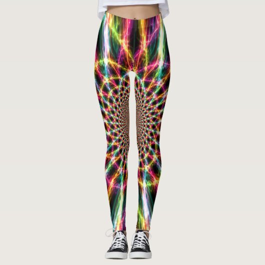 Leggings voor bliksemregenboog (Voorkant)