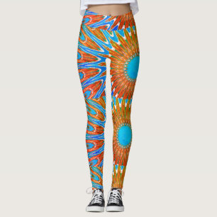 Leggings voor Blue All-Over-Print