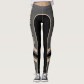 Leggings voor  club/team/evenement (Voorkant)
