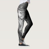 Leggings voor coach "Pam"-gymnastiek (Rechts)