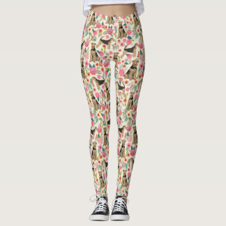 Leggings voor de Floral van Airedale Terrier
