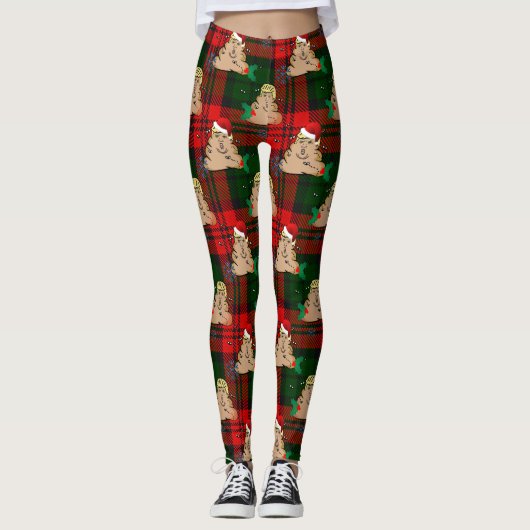 leggings voor de kerststort (Voorkant)