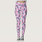 Leggings voor de mantel - roze/Paars (Voorkant)