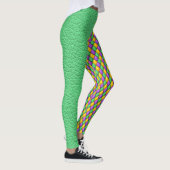 Leggings voor de Mode van Pop Mardi Gras 4 Diamond (Rechts)