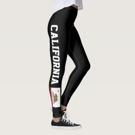 Leggings voor de vlagsport en fitness in Californi