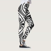 Leggings voor elegant zwart-wit ontwerp (Rechts)