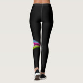 leggings voor elegante sportmeisjes (Achterkant)