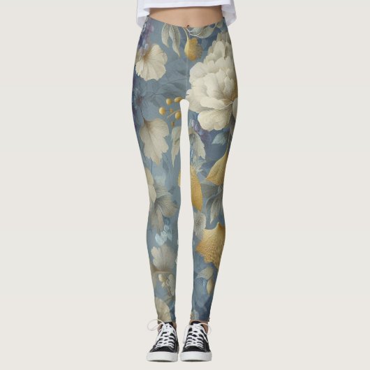 Leggings voor Floral Print (Voorkant)