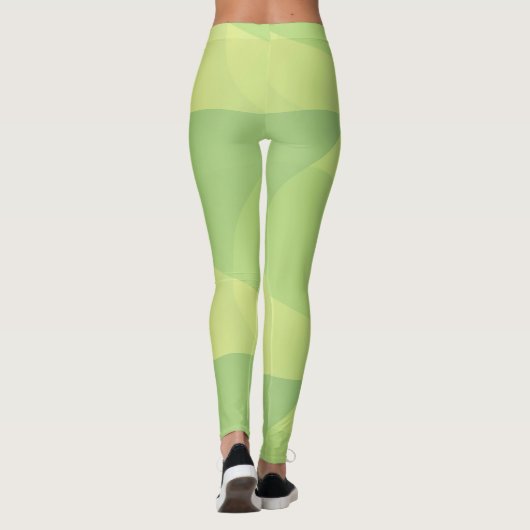Leggings voor groene vrouwen (Achterkant)