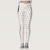 Leggings voor het afdrukken van Chi Yum Yum — logo (Voorkant)