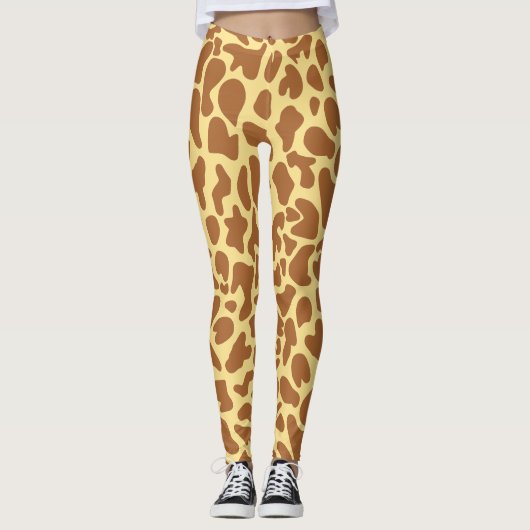 Leggings voor het afdrukken van Giraffes (Voorkant)